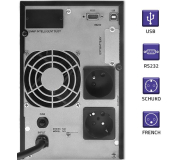 Qoltec Pure Sine Wave (2kVA/1.6kW, LCD, USB) - 1180144 - zdjęcie 3